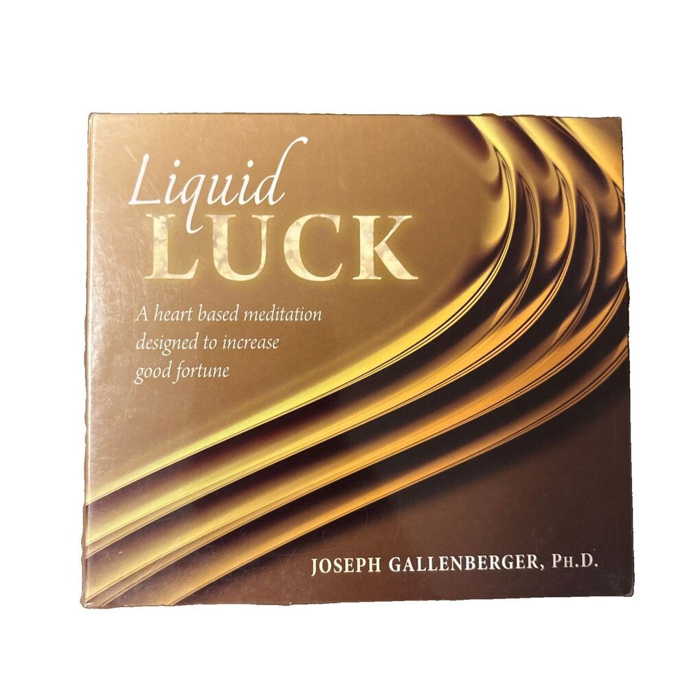 Liquid Luck: The Good Fortune Handbook Audio Meditation CD Sealed
